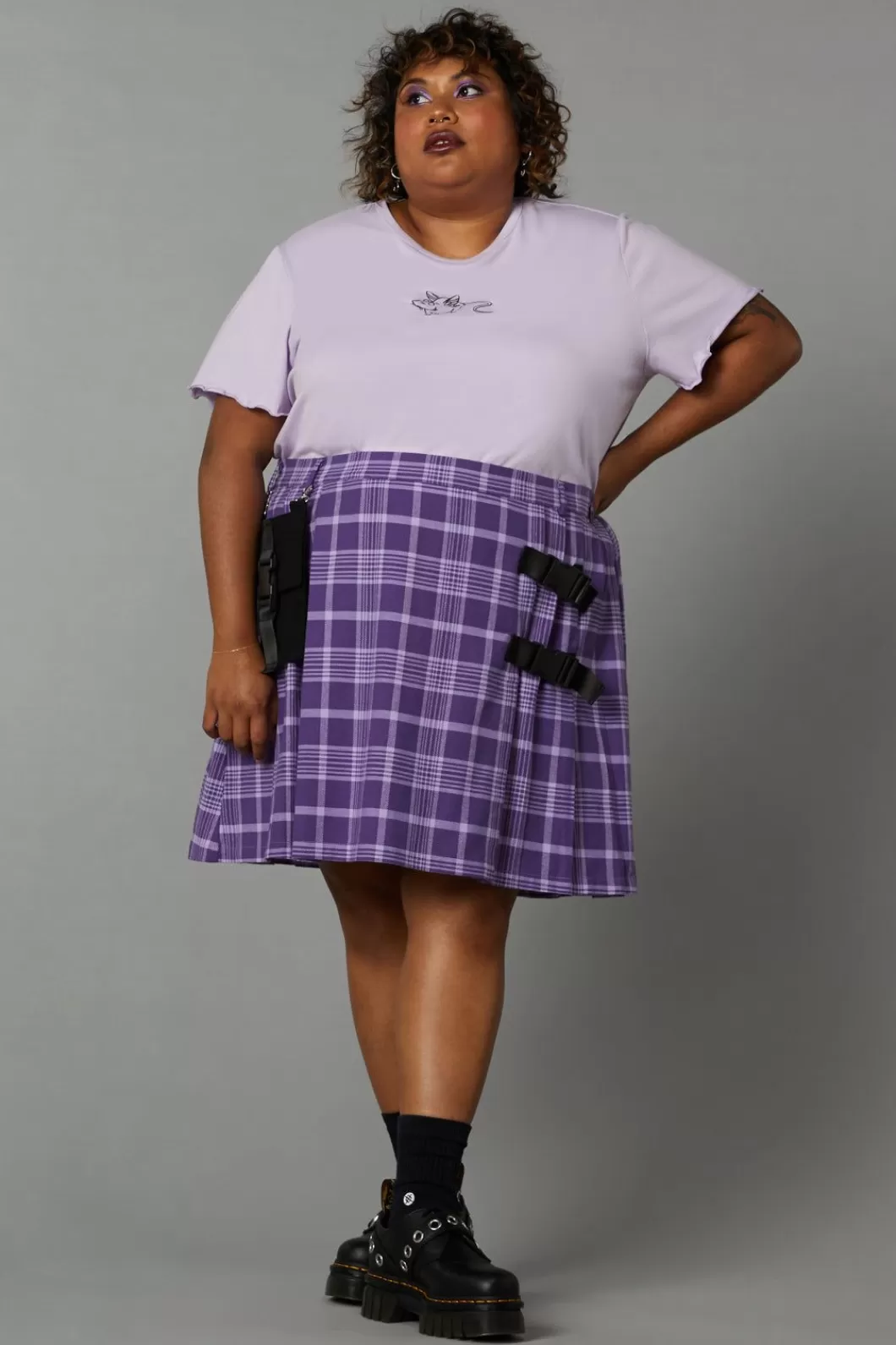 Skirts & Skorts<Black Friday Curve Wisteria Skirt