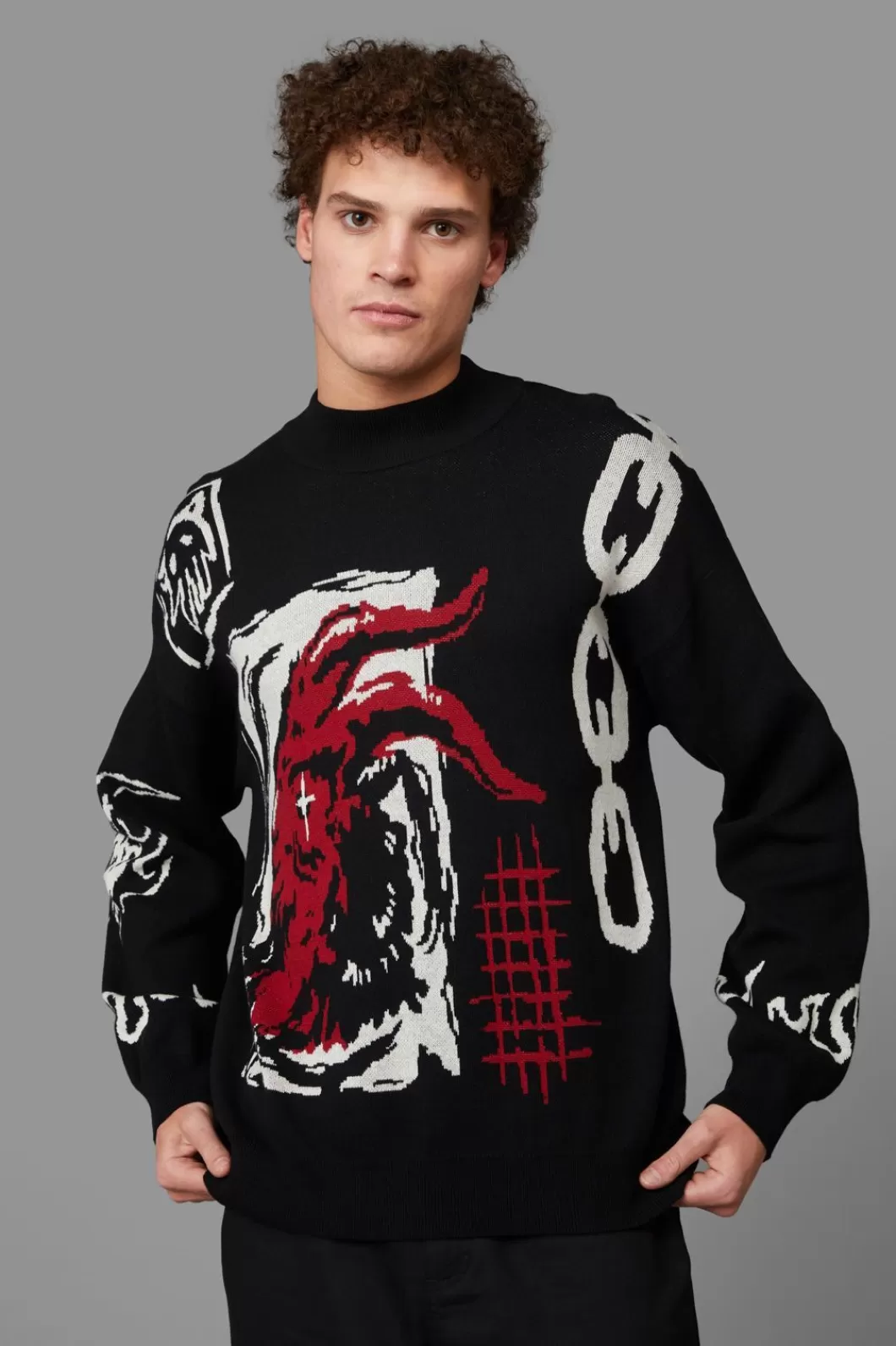 Jumpers & Knits<Black Friday Demonic Knit