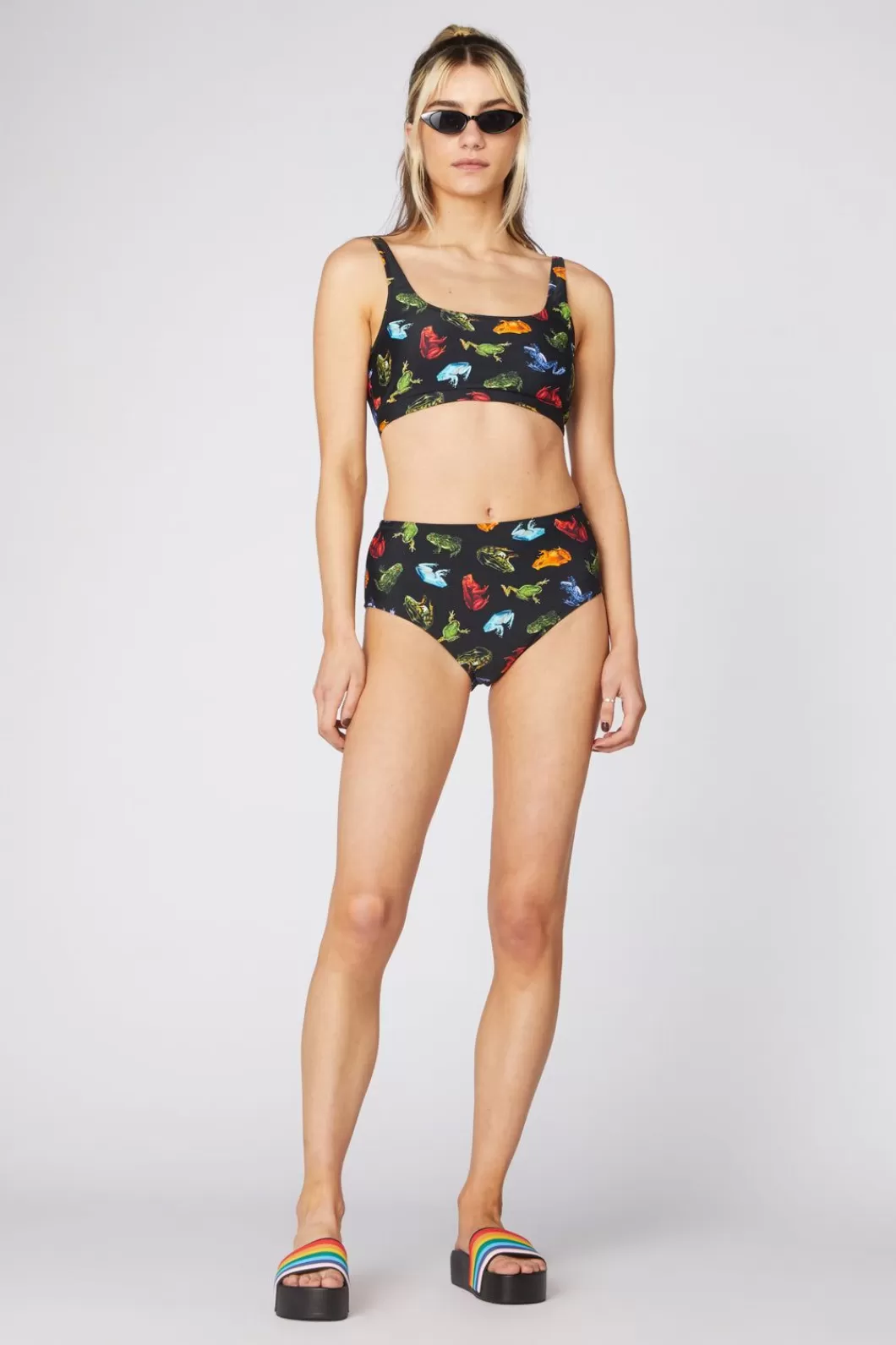 Swimwear<Dangerfield Frogs Bikini Bottom