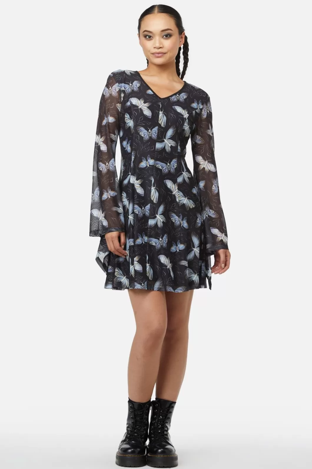 Dresses & Pinafores<Black Friday Larvae Mesh Dress