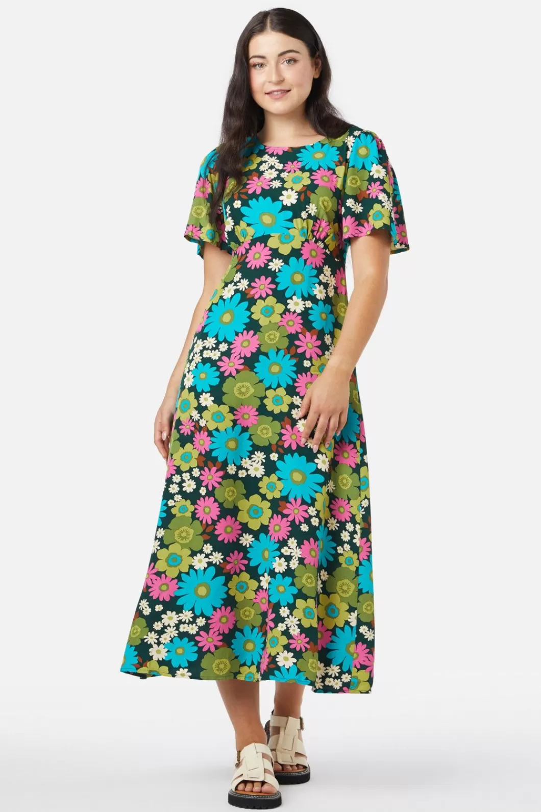 Dresses & Pinafores<Princess Highway Pattie Floral Maxi Dress