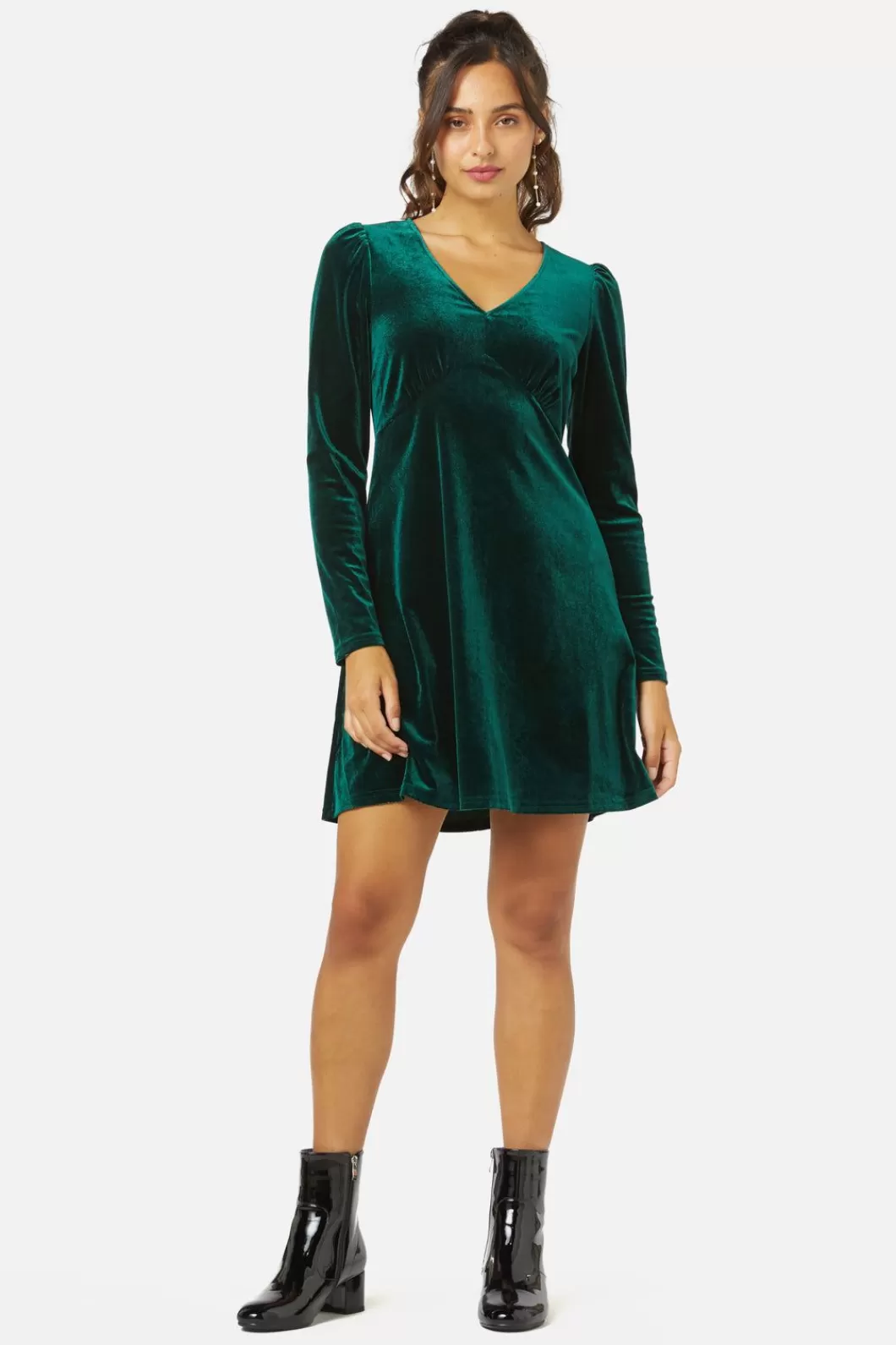 Dresses & Pinafores<Princess Highway Roxy Velvet Mini Dress