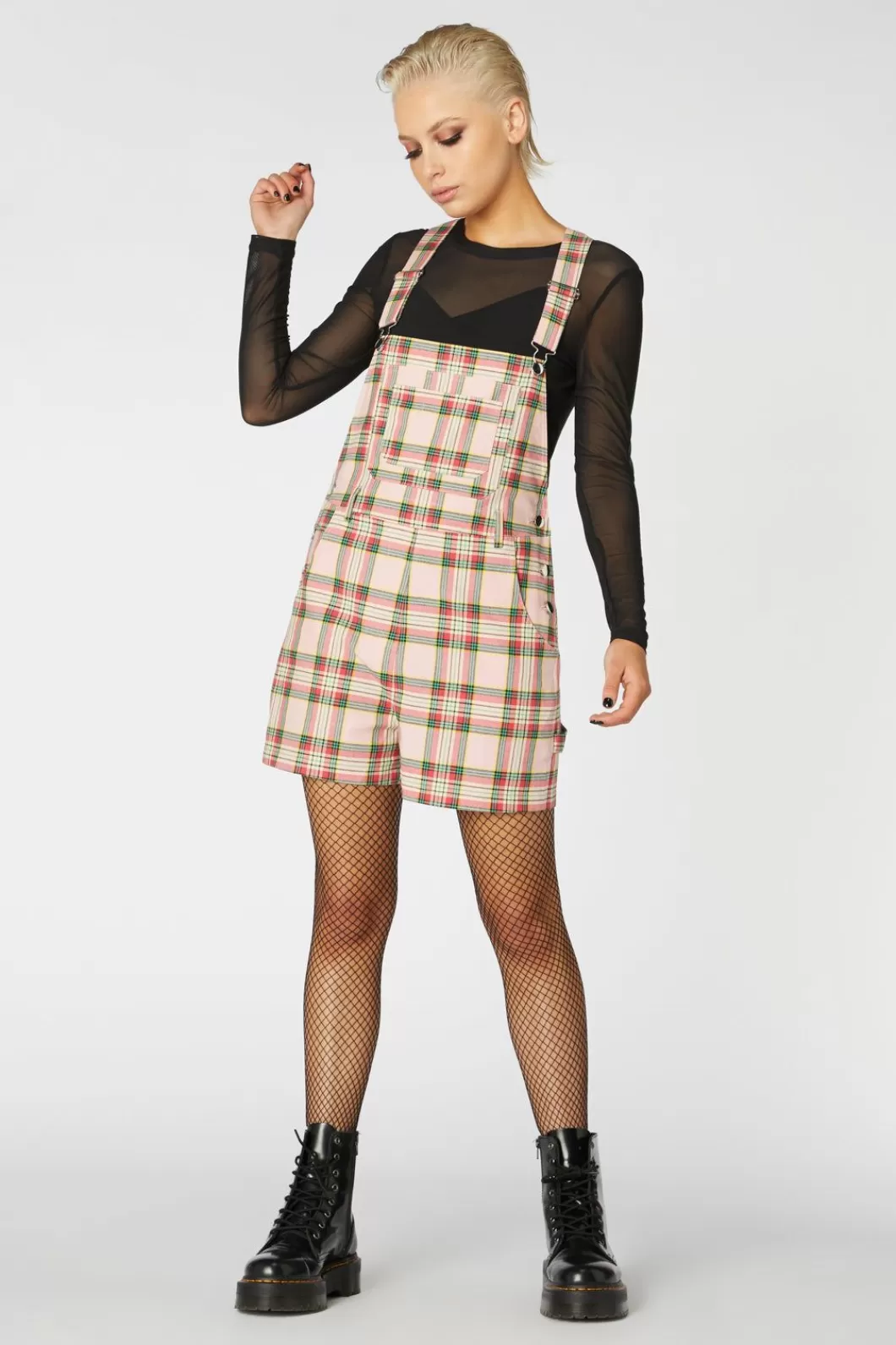 Dresses & Pinafores<Dangerfield Spring Tartan Overall